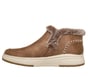 Skechers Slip-ins: BOBS Skip Cute Wave - Bliss Booties, CHÂTAIGNE, full image number 4