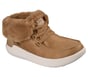 Skechers Slip-ins: BOBS Skip Cloud - Sky HI, CHESTNUT, full image number 3