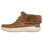 Skechers Slip-ins: BOBS Skip Cloud - Sky HI, CHESTNUT, full image number 4