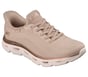 Skechers Slip-ins: BOBS Sport Arc Waves - Urban Sparkle, NATURAL / GOLD, full image number 3