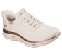 Skechers Slip-ins: BOBS Sport Arc Waves - Urban Sparkle, WHITE / GOLD, full image number 3