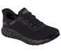 Skechers Slip-ins JGoldcrown: BOBS Sport Squad Chaos - Joy Glow, BLACK, full image number 3