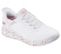 Skechers Slip-ins JGoldcrown: BOBS Sport Squad Chaos - Joy Glow, WHITE, full image number 3