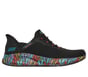 Skechers Slip-ins JGoldcrown: BOBS Sport Squad Chaos - Colorstride Motion, BLACK, full image number 0