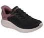 Skechers Slip-ins: BOBS Sport Squad Chaos, BLACK / MAUVE, full image number 3