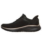 Skechers Slip-ins: BOBS Sport Squad Chaos, BLACK / ROSE GOLD, full image number 4