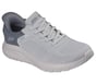 Skechers Slip-ins: BOBS Sport Squad Chaos, CINZENTO, full image number 3