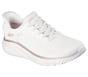 Skechers Slip-ins: BOBS Sport Squad Chaos, WEISS / GOLD, full image number 3