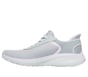 Skechers Slip-ins: BOBS Sport Squad Chaos - Stroke of Luck, GRAY / LAVENDER, full image number 4