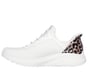 Skechers Slip-ins: BOBS Sport Squad Chaos - Seize The Hour, WHITE, full image number 5