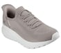 Skechers Slip-ins: BOBS Sport Sparrow 2.0 - Lucky Run, TAUPE, full image number 3