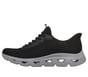 Skechers Slip-ins: BOBS Sport Arc Waves, BLACK / GRAY, full image number 4