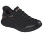Skechers Slip-ins: BOBS Squad 4 - Dire Step, BLACK, full image number 3