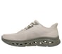 Skechers Slip-ins: BOBS Sport Arc Waves Remix - Get Grounded, NATURAL / OLIVE, full image number 4