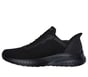 Skechers Slip-ins: BOBS Sport Squad Chaos, CZARNY, full image number 9