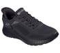 Skechers Slip-ins: BOBS Sport Squad Chaos - Solid Step, DONKER HOUTSKOOL, full image number 3