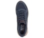 Skechers Slip-ins: BOBS Sport Squad Chaos 4, NAVY / ORANGE, full image number 1