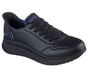 Skechers Slip-ins: BOBS Sport Squad 4 - Direct Step, BLACK, full image number 3