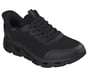 Skechers Slip-ins: BOBS Sport Arc Waves - Upper Motion, NOIR, full image number 3