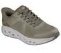 Skechers Slip-ins: BOBS Sport Arc Waves Remix - Feel Grounded, OLIVE, full image number 3