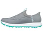 Skechers Slip-ins: GO GOLF Elite 5 - Slip 'In, GRAY / AQUA, full image number 4