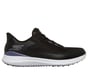 Skechers Slip-ins: GO GOLF Flight, BLACK / PURPLE, full image number 0