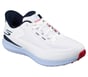 Skechers Slip-ins: GO GOLF Flight, WHITE / NAVY, full image number 3