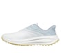 Skechers Slip-ins Waterproof: Flow SI, WHITE / LIGHT BLUE, full image number 4