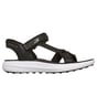 Skechers Slip-ins: GO GOLF Sandal, BLACK / WHITE, full image number 0