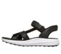 Skechers Slip-ins: GO GOLF Sandal, BLACK / WHITE, full image number 4