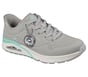 Skechers Slip-ins: UNO Golf SI, GRAY / AQUA, full image number 3