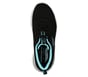 Skechers GO WALK Arch Fit - Unify, BLACK / AQUA, full image number 2