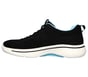 Skechers GO WALK Arch Fit - Unify, BLACK / AQUA, full image number 5