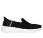 Skechers Slip-ins: GO WALK Joy - Vela, BLACK / WHITE, full image number 0