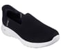 Skechers Slip-ins: GO WALK Joy - Vela, BLACK / WHITE, full image number 4