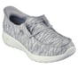 Skechers Slip-ins: GO WALK Joy - Halen, LIGHT GRAY, full image number 4