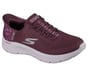 Skechers Slip-ins: GO WALK Flex - Eva, BURGUNDY, full image number 3