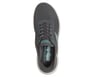 Skechers Slip-ins: GO WALK Flex - Grand Entry, GRIS ANTHRACITE / TURQUOISE, full image number 1