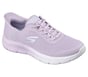 Skechers Slip-ins: GO WALK Flex - Grand Entry, LAVENDER / AQUA, full image number 3