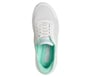 Skechers Slip-ins: GO WALK Flex - Grand Entry, WHITE / MINT, full image number 1