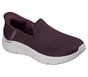 Skechers Slip-ins: GO WALK Flex - Relish, BURGUNDY, full image number 3