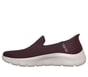 Skechers Slip-ins: GO WALK Flex - Relish, BURGUNDY, full image number 4