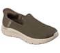 Skechers Slip-ins: GO WALK Flex - Relish, OLIVE, full image number 3