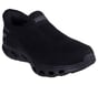 Skechers Slip-ins: GO Walk Glide-Step 2.0 - Annette, BLACK, full image number 3