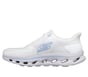 Skechers Slip-ins: GO WALK Glide-Step 2.0 - Breeze, BLANC / BLEU CLAIR, full image number 4