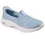 Skechers Slip-ins Martha Stewart: GO WALK Arch Fit 2.0 - Botanical Bliss, BLUE, full image number 3
