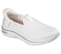 Skechers Slip-ins Martha Stewart: GO WALK Arch Fit 2.0 - Botanical Bliss, WHITE / SILVER, full image number 3