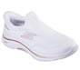 Skechers Slip-Ins: GO WALK Arch Fit 2.0 - Tatum, WHITE / ROSE GOLD, full image number 3