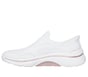 Skechers Slip-Ins: GO WALK Arch Fit 2.0 - Tatum, WHITE / ROSE GOLD, full image number 4