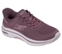 Skechers Slip-ins: GO WALK Arch Fit 2.0 - Cecilia, PLUM, full image number 3